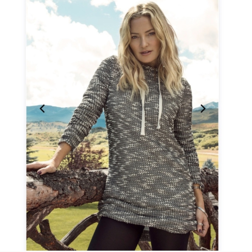 FABLETICS‎ Yukon Effortlessly Cozy Gray Marled Sweater Dress Tunic Small